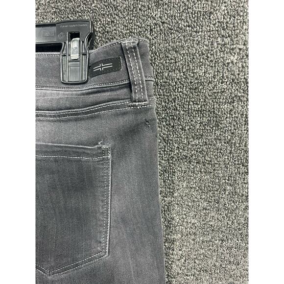 Liverpool Petite The Skinny Black Faded Mid Rise Stretch Denim Jeans Womens 12P - Picture 9 of 14
